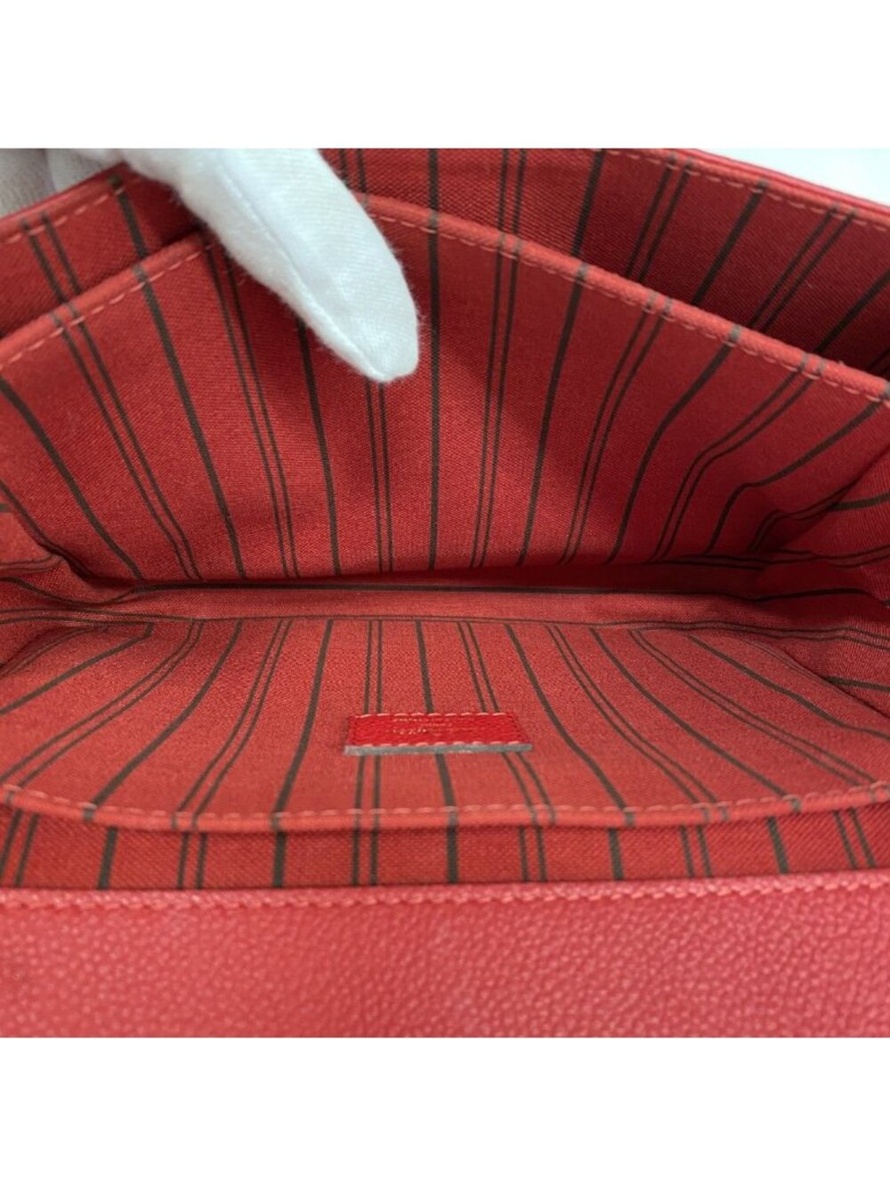 Louis Vuitton Handbag Monogram Empreinte Pochette Metis MM Cerise 2-Way Bag - Picture 4 of 10